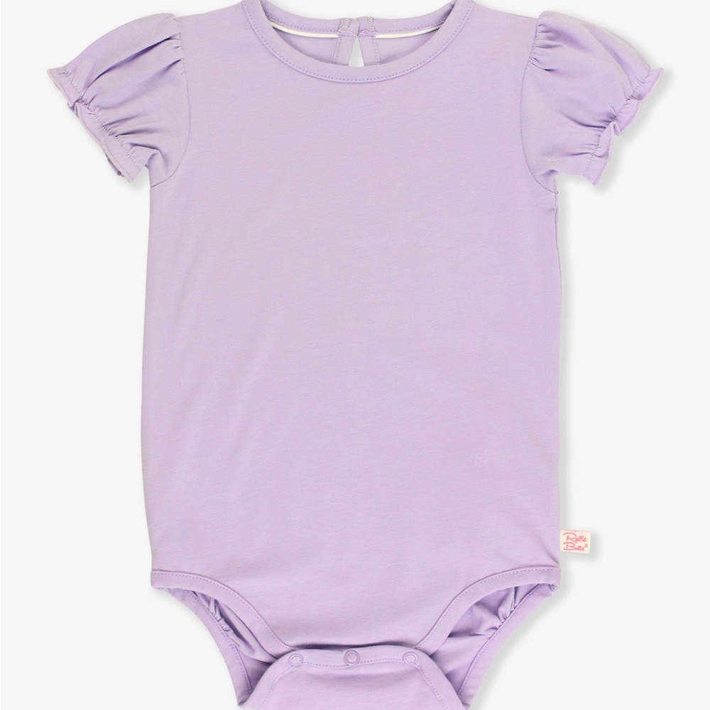 Knit Puff Short Sleeve Bodysuit